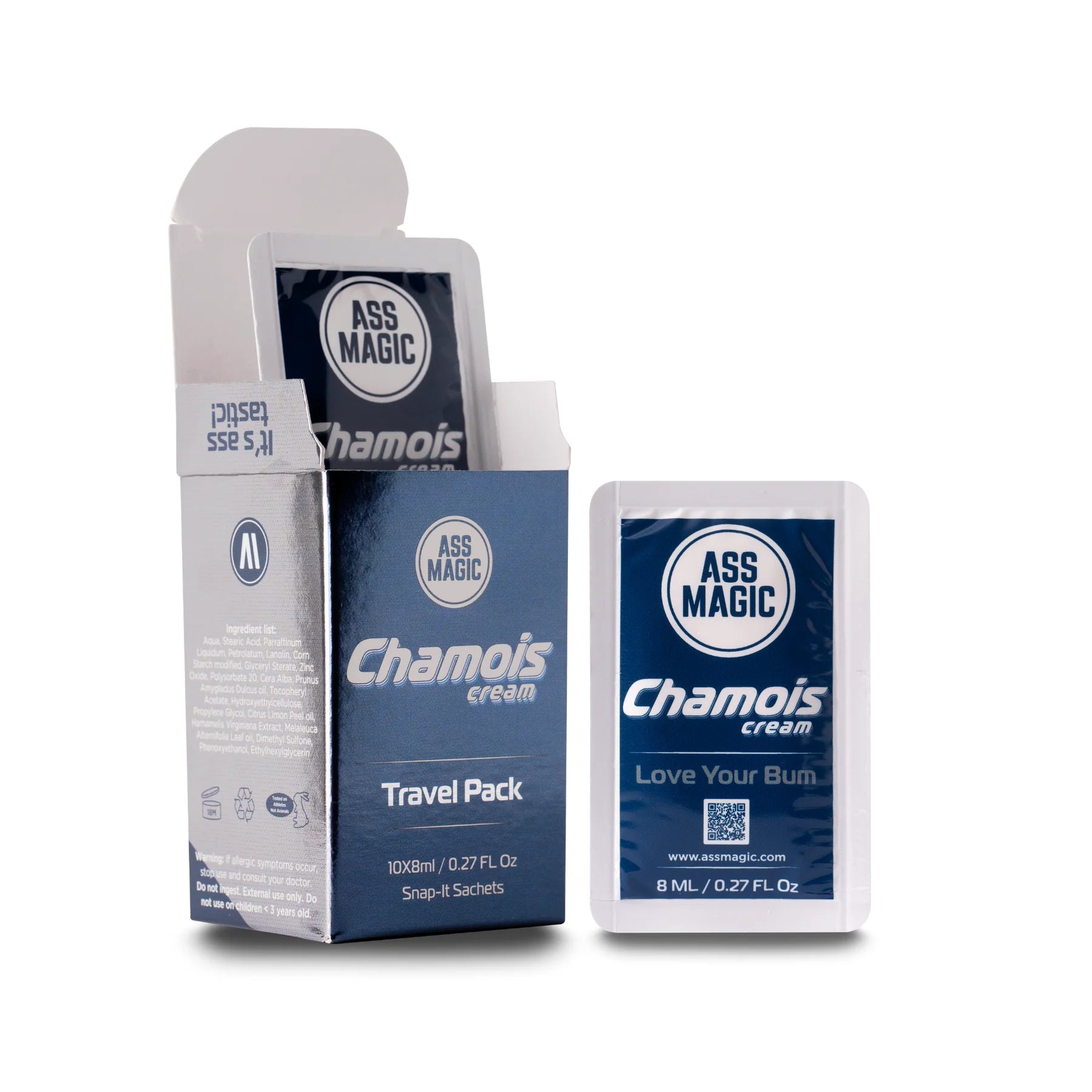 ASS MAGIC Chamois Cream Travel Pack - 10 x 8ml
