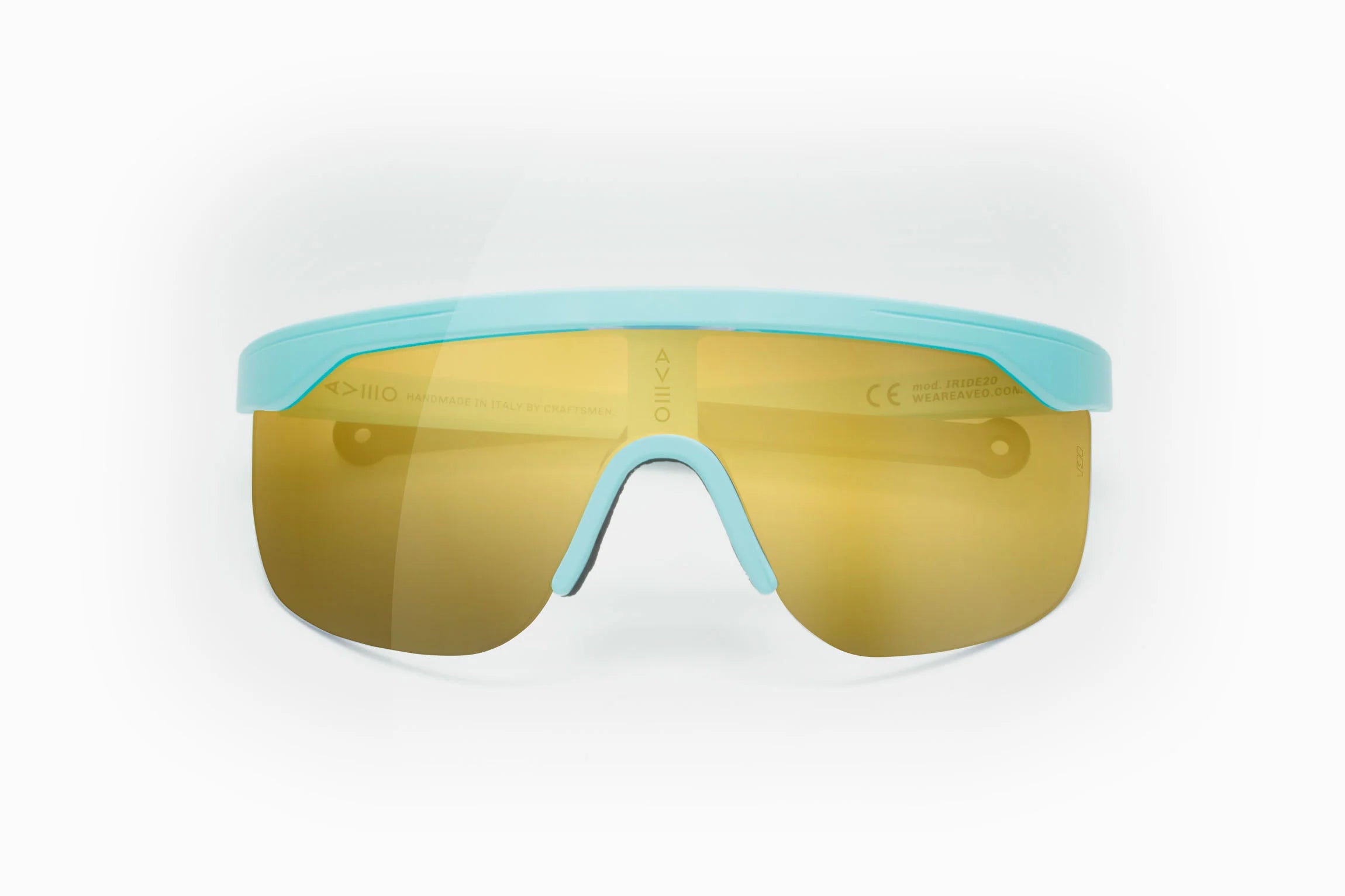 Aveo Iride Aquamarine - Lens Gold Mirror