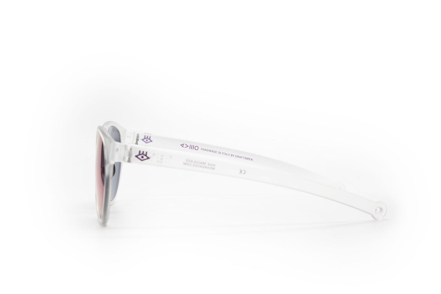 Aveo Macula Cristal Clear Sunglasses