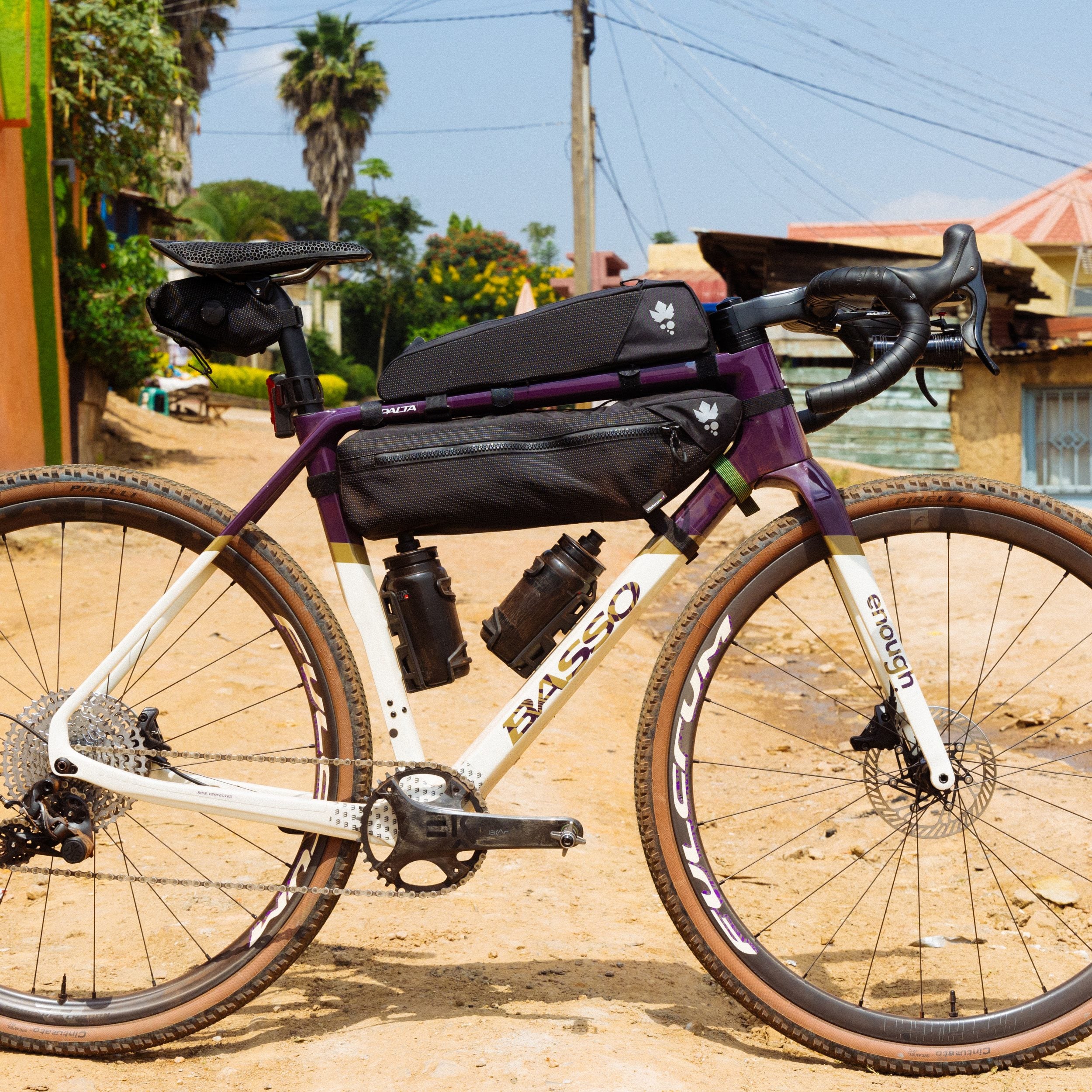 Miss Grape Big Node 2H Road Top Tube Bag Black