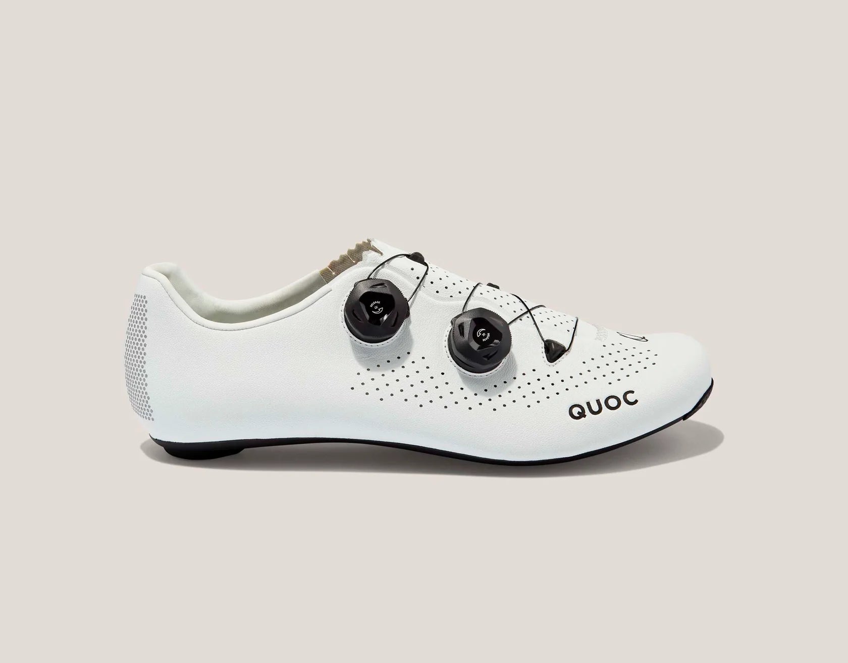Quoc Mono2 White Road Cycling Shoes