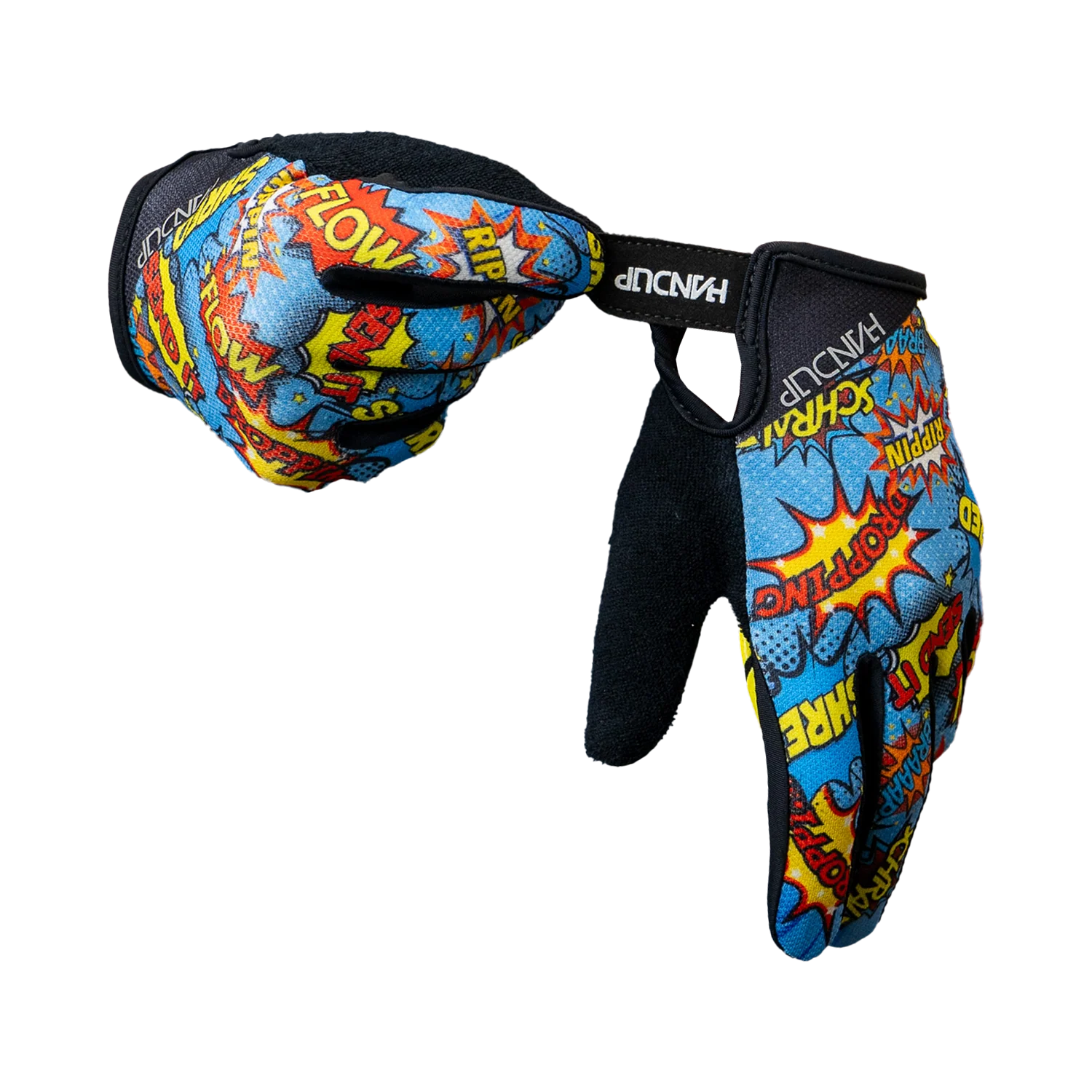 Handup Youth Gloves - Comic Bubbles