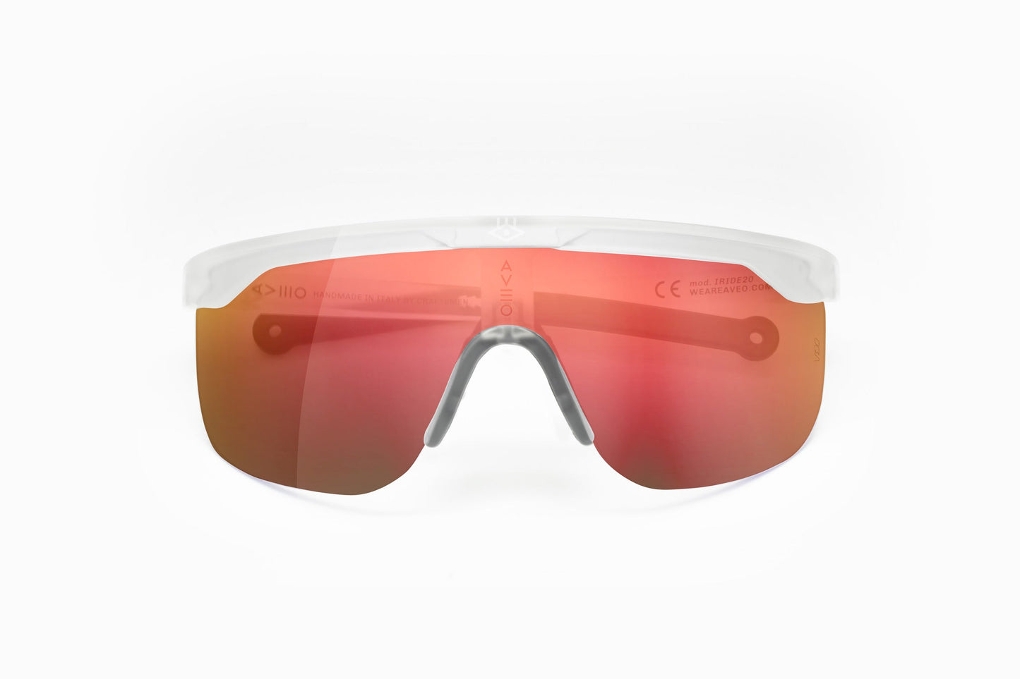Aveo Iride Clear - Lens Red Mirror