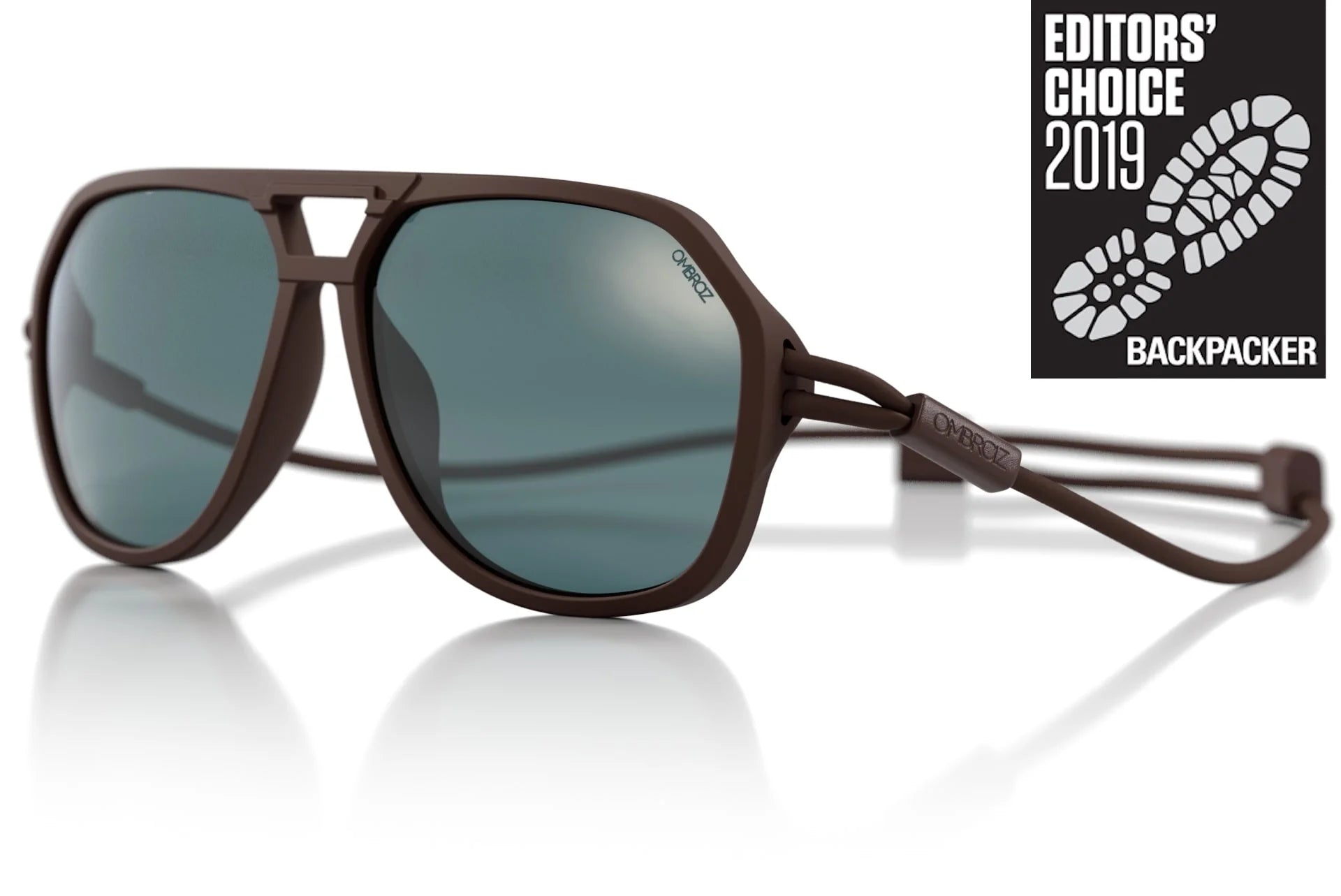 Ombraz Classics / Matte Brown / Polarized Brown