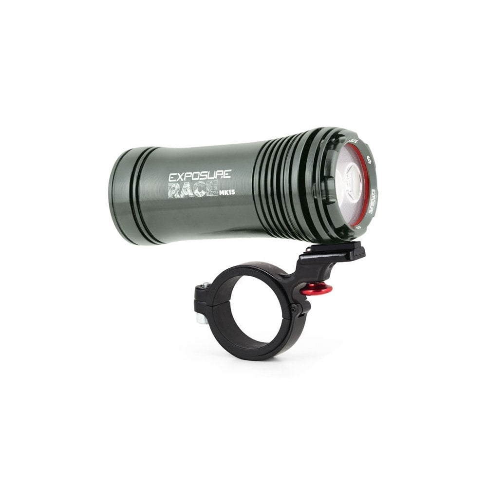 Exposure Race MK15 Front Light with 35/31,8mm QR Bracket