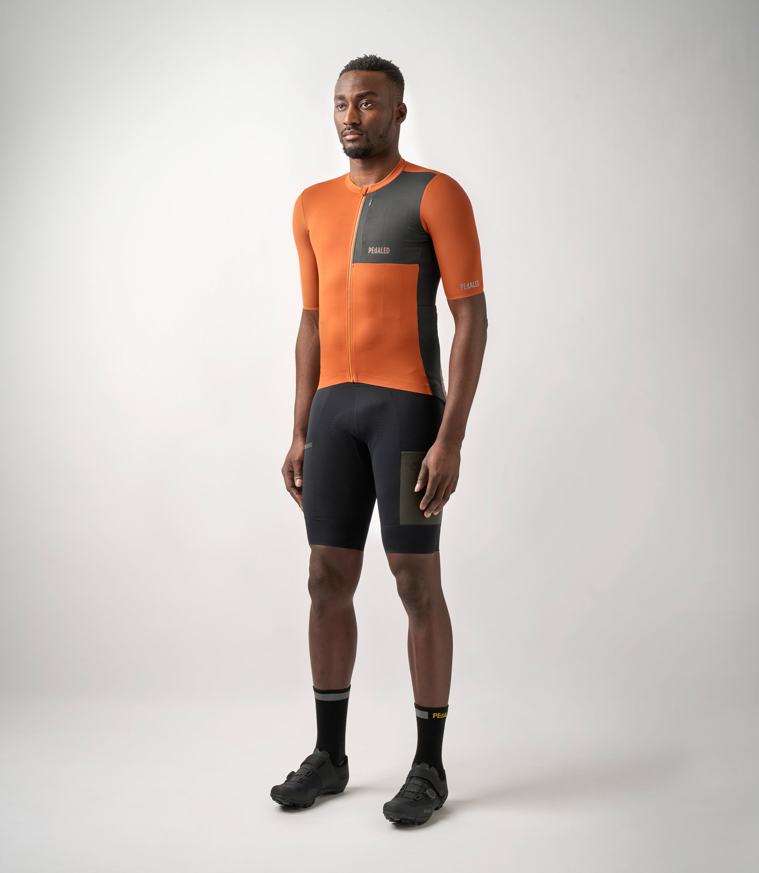Pedaled Odyssey Short Sleeve Cargo Jersey - Bombay Brown