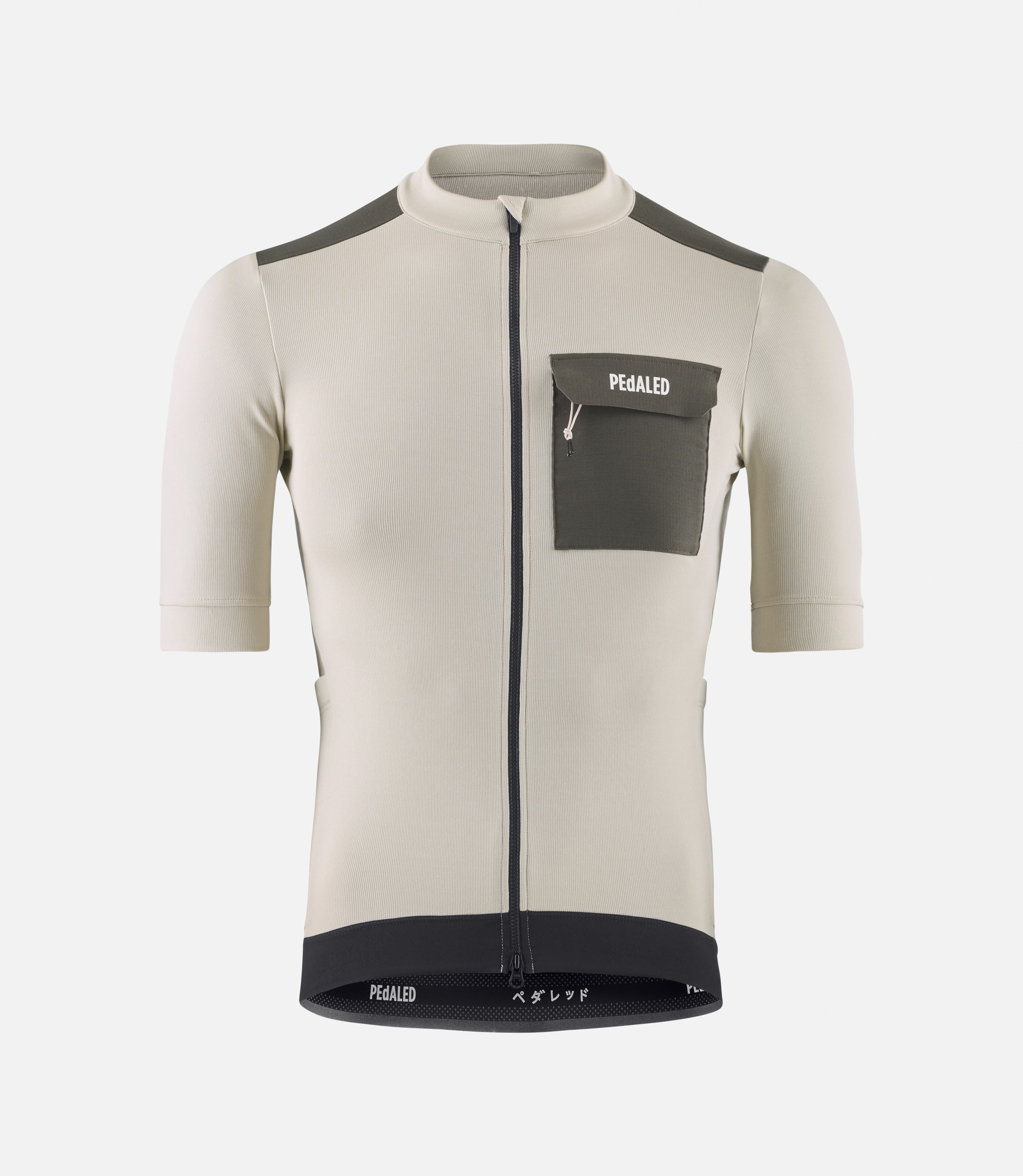 Pedaled Odyssey Short Sleeve Merino Jersey - Off White
