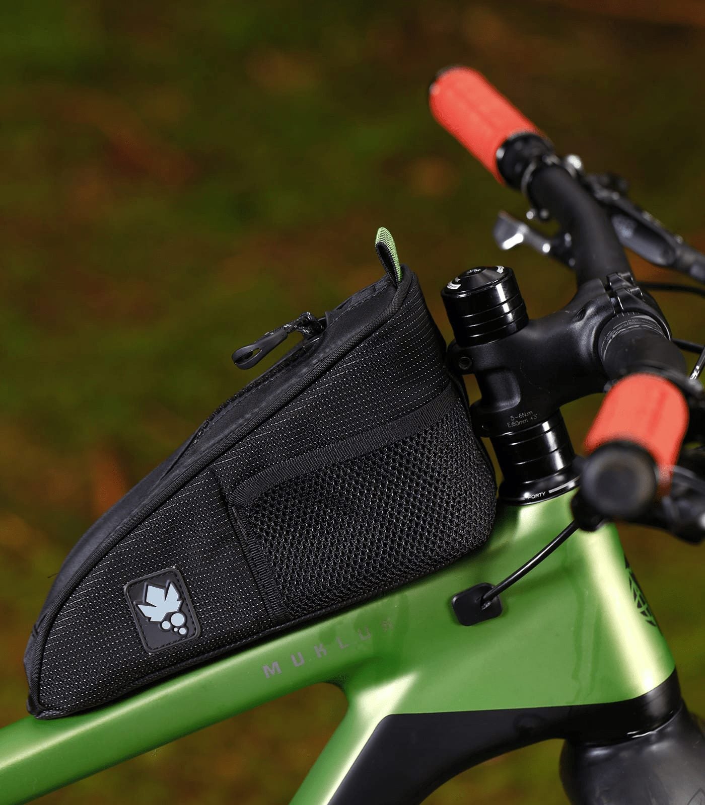 Miss Grape Node 2H Adventure Top Tube Bag Black