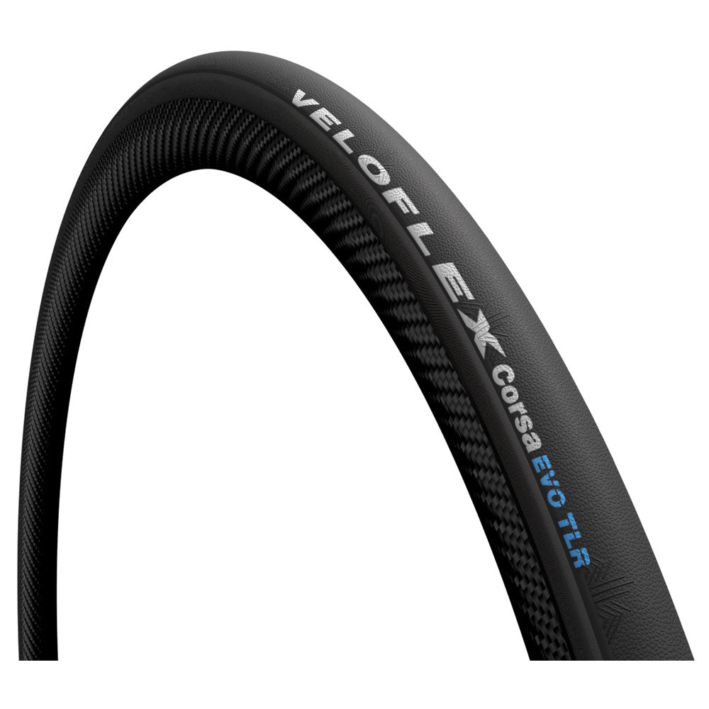 Veloflex - Corsa EVO TLR Black Sidewall 25mm Clincher