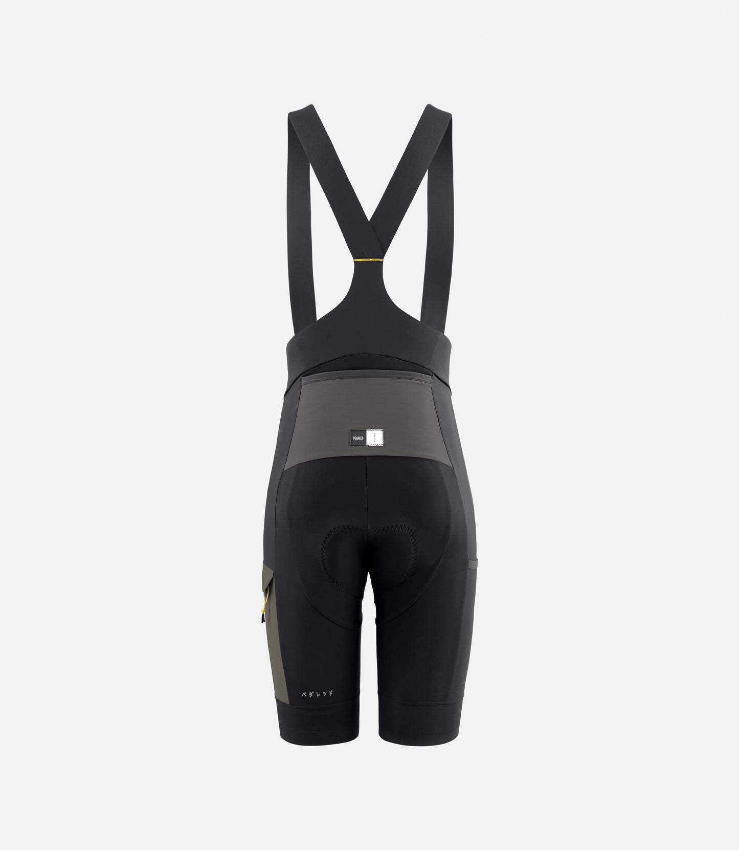 Pedaled Womens Odyssey Cargo Bib Shorts - Black