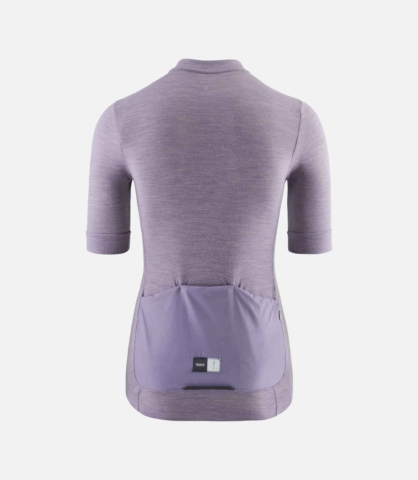 Pedaled Womens Merino Cycling Short Sleeve Jersey - Lilac
