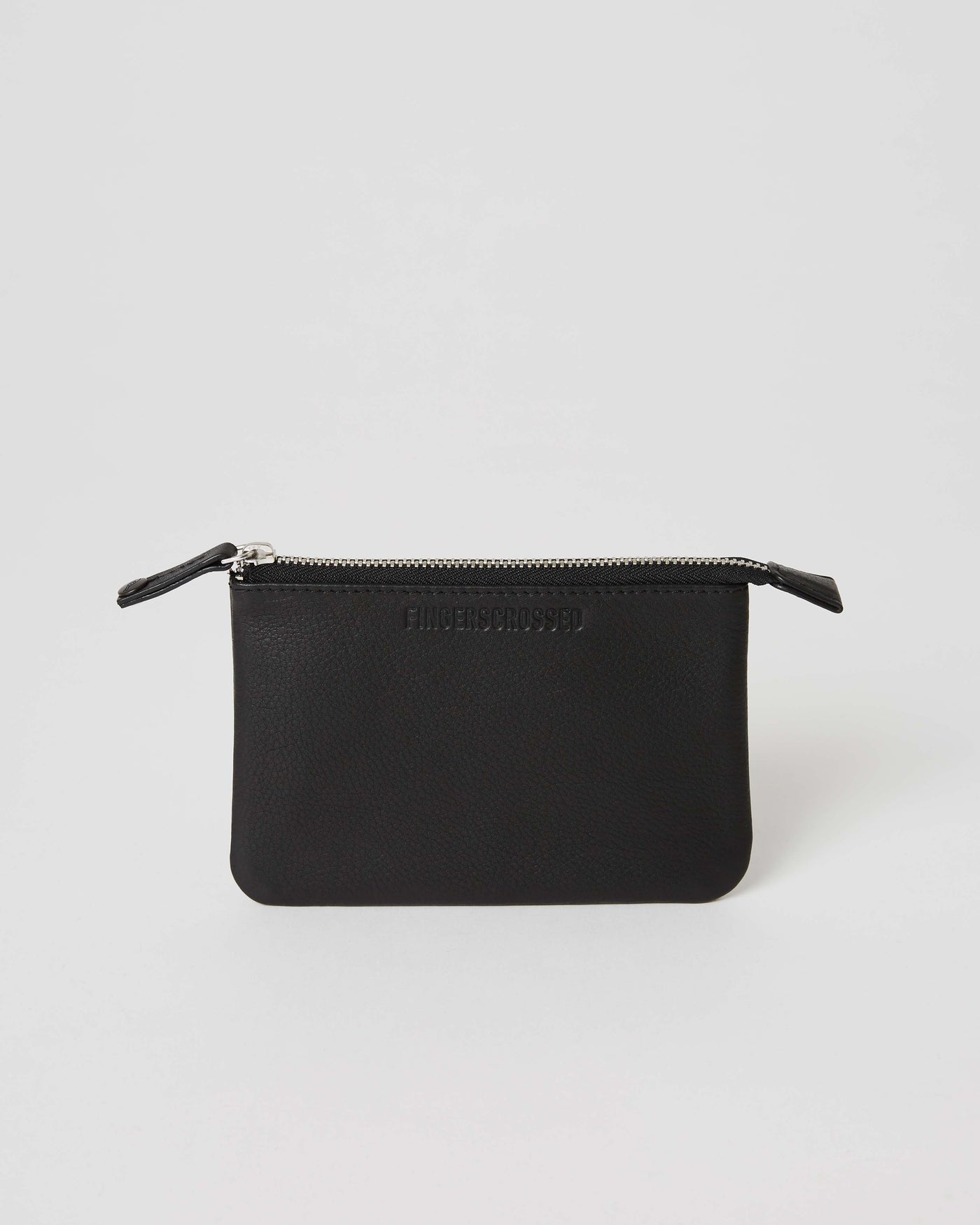 Fingerscrossed Leather Pouch Big