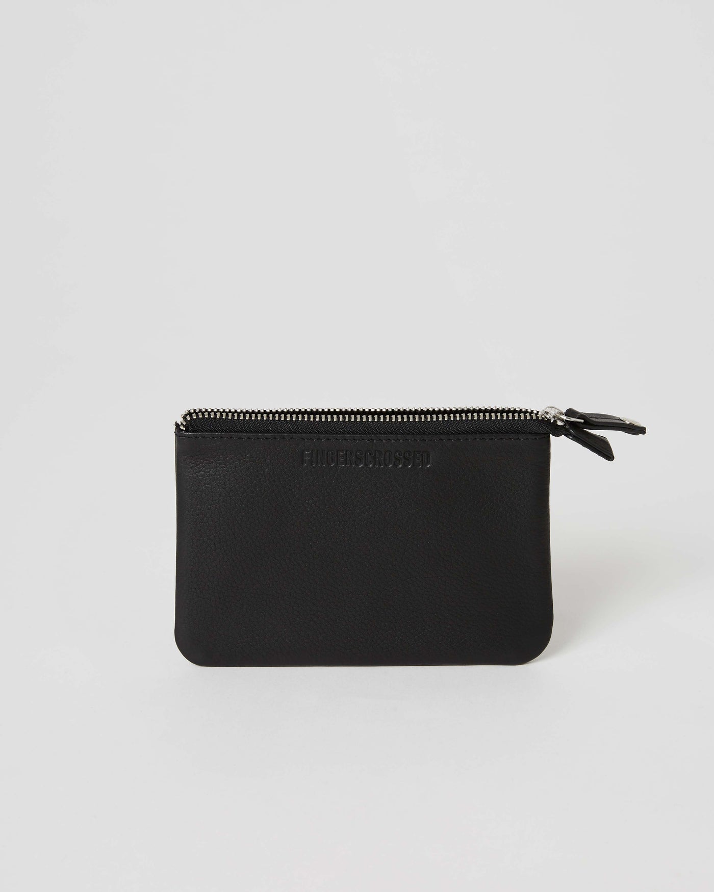 Fingerscrossed Leather Pouch Big
