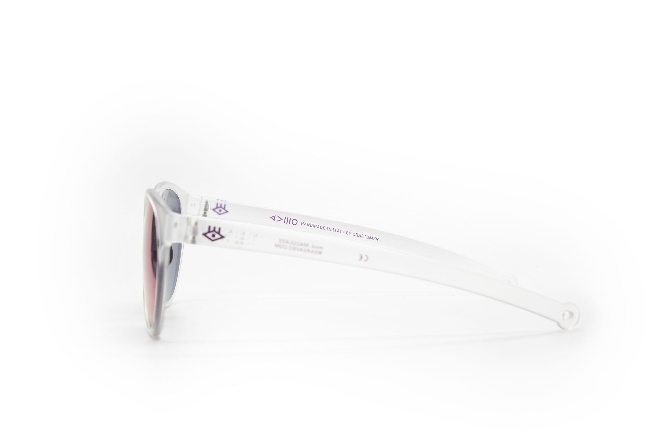 Aveo Macula Cristal Clear Sunglasses