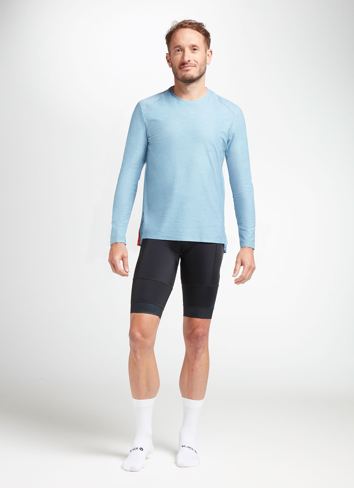 BLACKSHEEP Adventure Merino Long Sleeve - Vista Blue