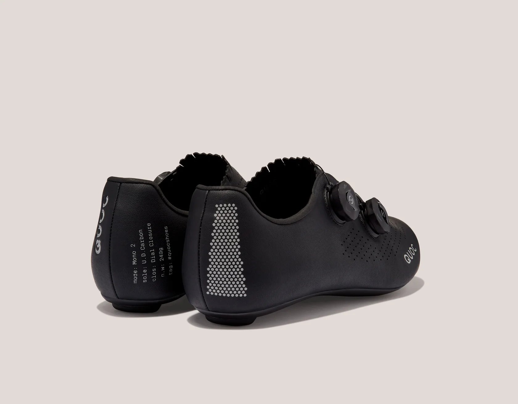 Quoc Mono 2 Black road cycling shoes