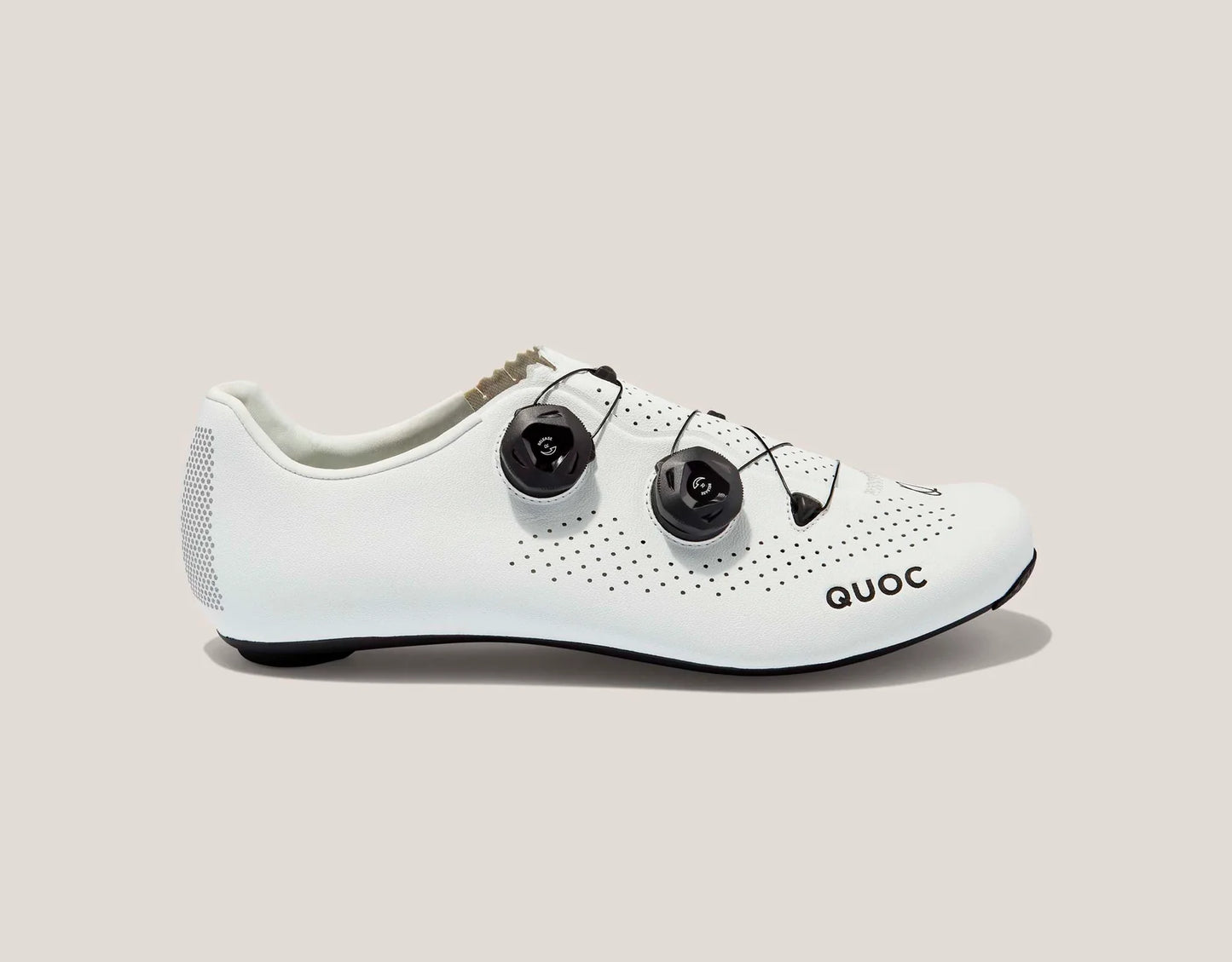 Quoc Mono2 White Road Cycling Shoes