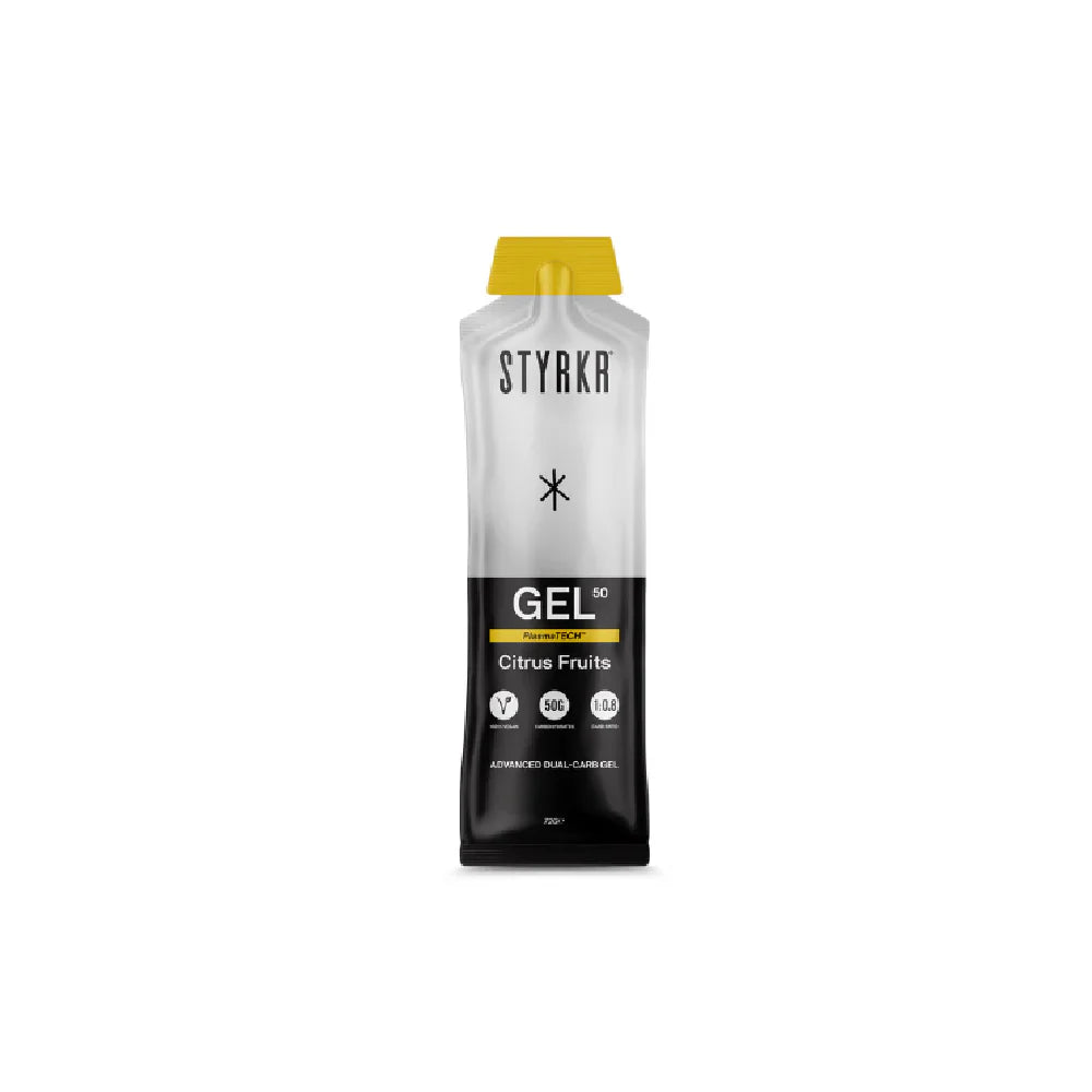 STYRKR GEL50 Citrus Fruits Dual-Carb Energy Gel