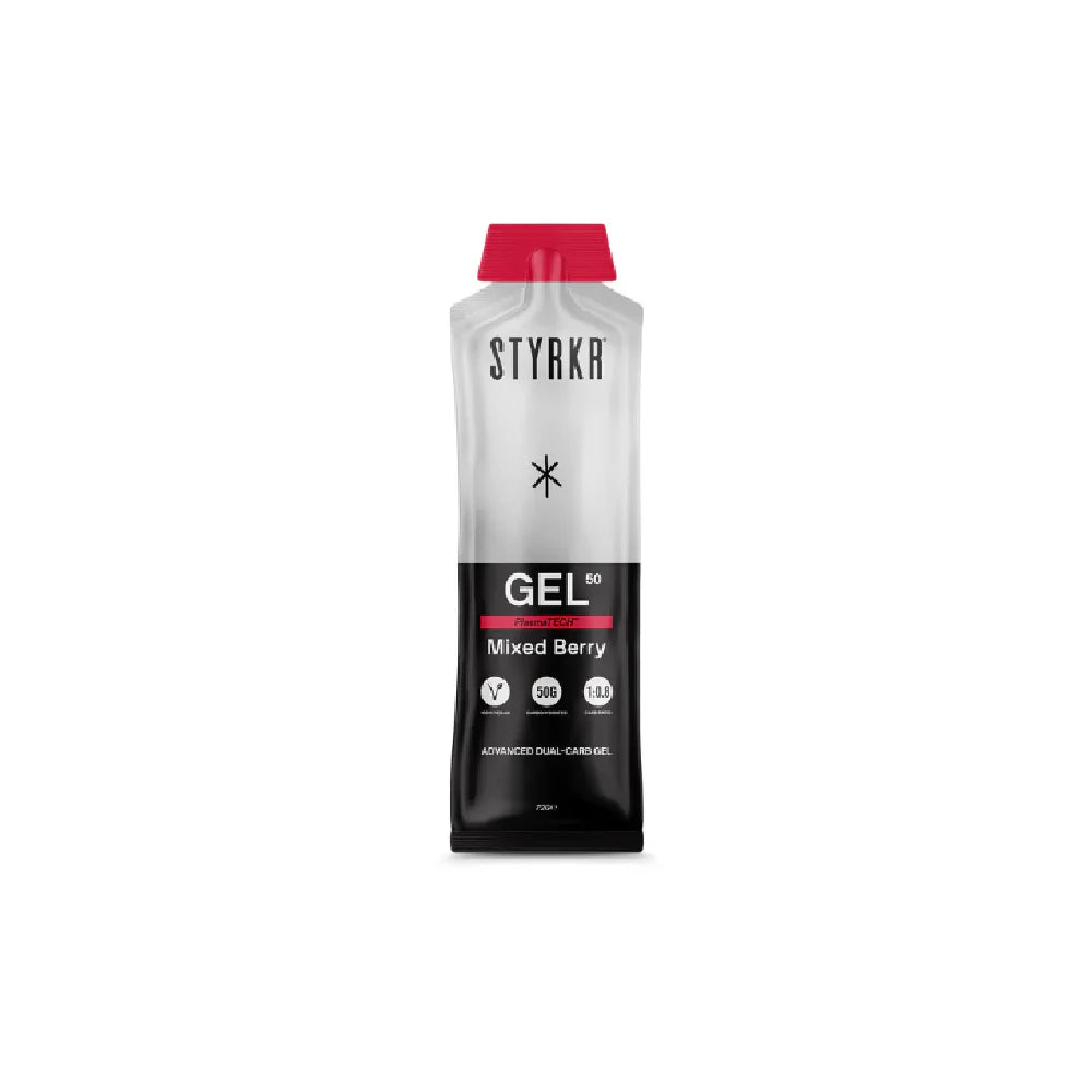 STYRKR GEL50 Mixed Berry Dual-Carb Energy Gel