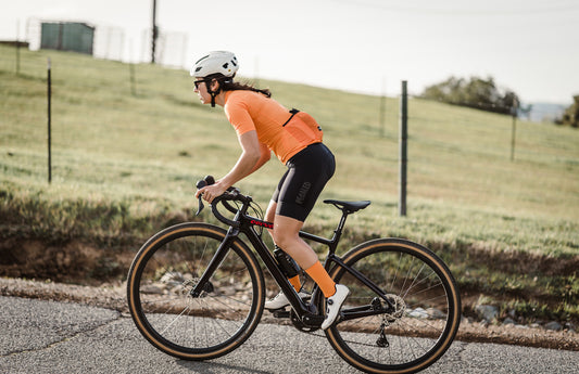 Pedaled MIRAI Lightweight Cycling Bib Shorts - Charcoal Grey.