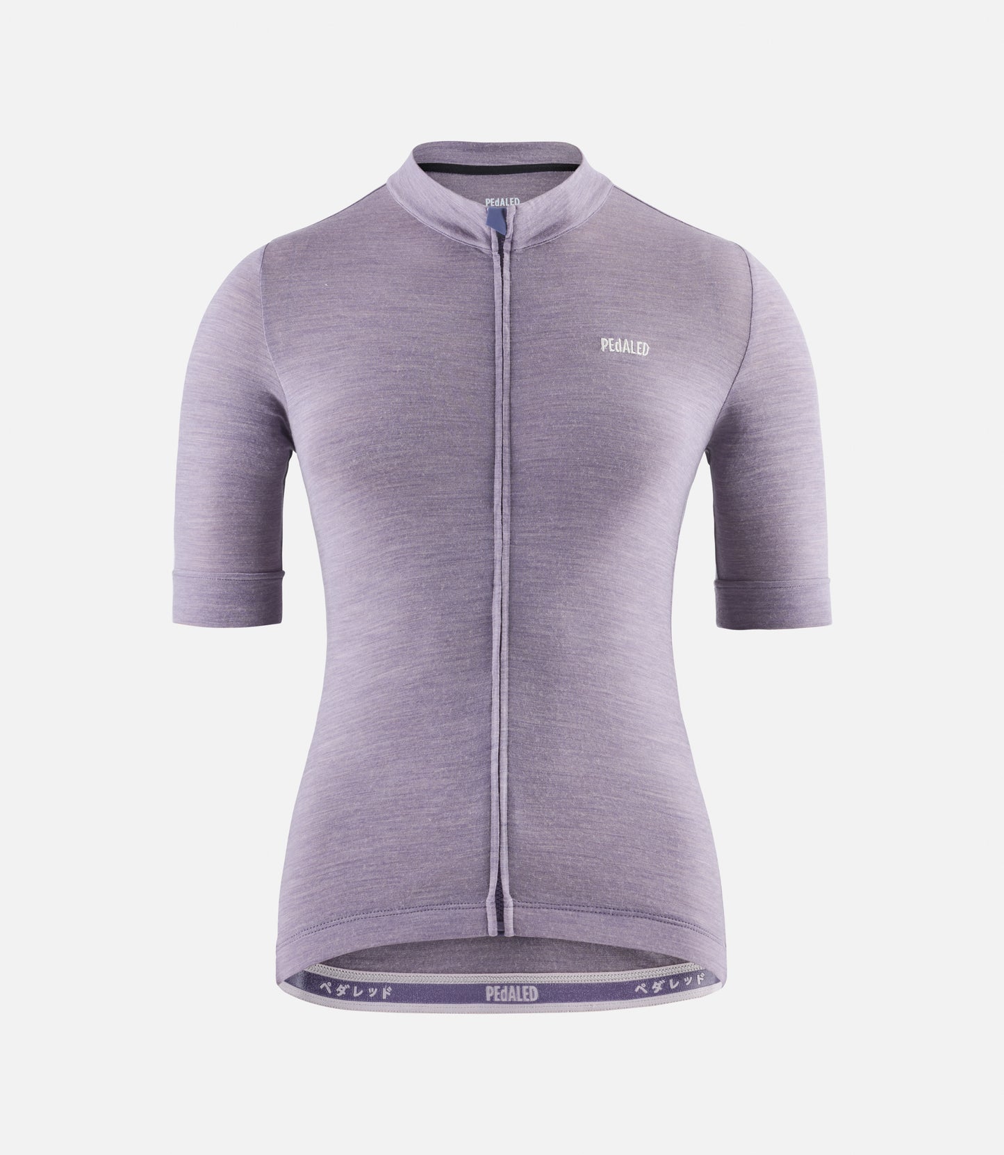 Pedaled Womens Merino Cycling Short Sleeve Jersey - Lilac